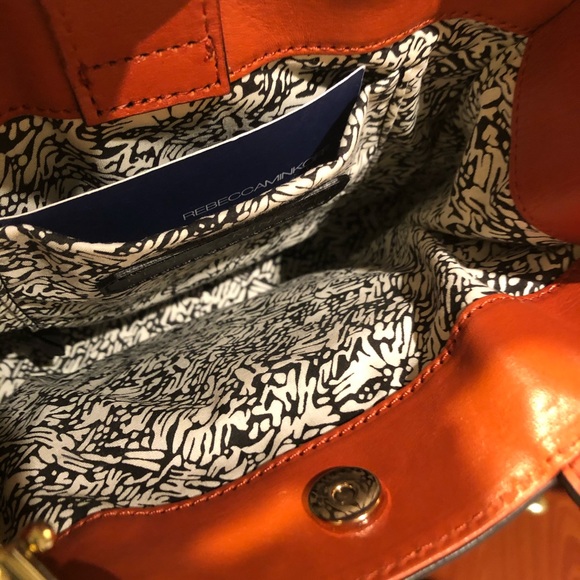 Rebecca Minkoff | mini MAB tote in coral - Picture 4 of 6